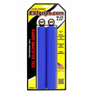 Грипсы ESI Extra Chunky XXL 8,25" 82XBU Blue