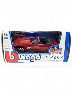 Машинка Bburago 1:43 Mercedes-Benz SLS AMG Roadster (18-30000/18-30241) red