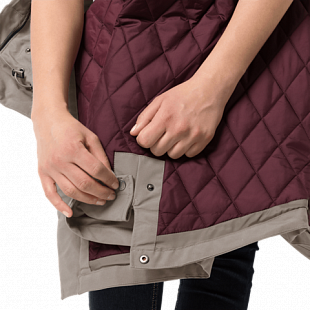 Куртка женская Jack Wolfskin Rocky Point Parka clay