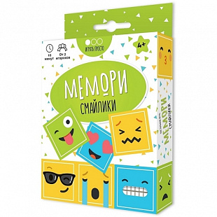 Настольная игра Muravey Games Мемори Смайлики ТК003