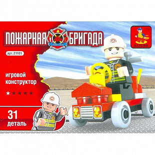 Конструктор Ausini Пожарная бригада 6-21101