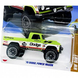 Машинка Hot Wheels Базовой коллекции '70 Dodge Power Wagon 56/250 (5785 HYX26) mainline 2025