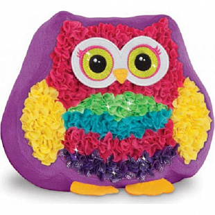 Набор для творчества Hyq с аксессуарами для рукоделия Игрушечка-подушечка: сова K04