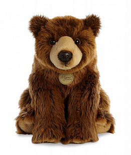 Мягкая игрушка Aurora Медведь гризли 38 см 26307