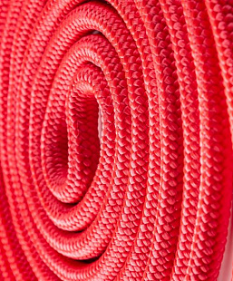 Скакалка для художественной гимнастики Amely 3 м RGJ-104 red