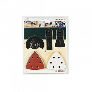 Набор Bosch оснастки для многофункционального инструмента универсальный 2609256977