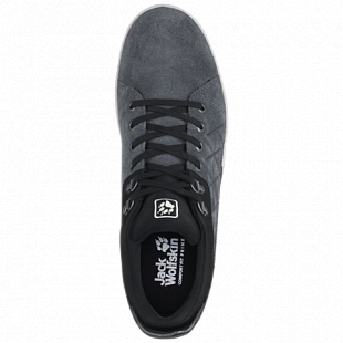 Полуботинки мужские Jack Wolfskin Auckland Texapore Low M ebony / black