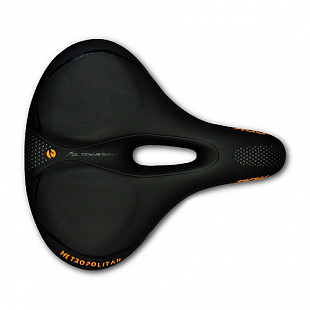 Велоседло DDK 347SDG black/orange/grey