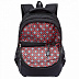 Рюкзак школьный GRIZZLY RB-962-2 /1 black/green
