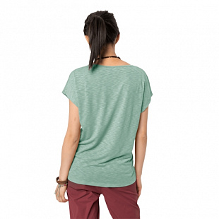 Футболка женская Jack Wolfskin Travel T W light jade