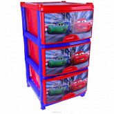 Комод Дисней №2 для мальчиков 3-х секционный М1633