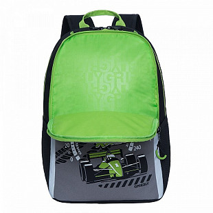 Рюкзак школьный GRIZZLY RB-151-4 /2 light green