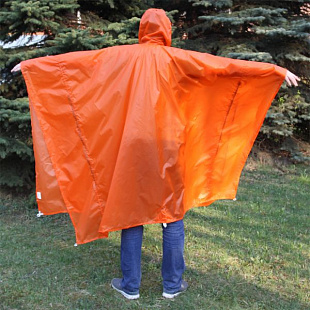 Пончо-тент Splav shell Si/Pu Orange