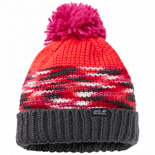 Шапка женская Jack Wolfskin Hopewell Rocks Cap Women orange coral