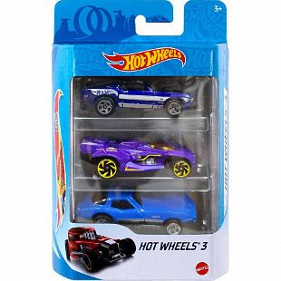 Набор машинок Hot Wheels 3 шт. (K5904 №126)