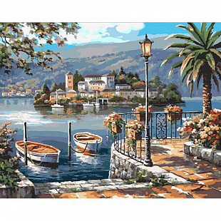 Картина по номерам Picasso Лодочный причал PC4050215