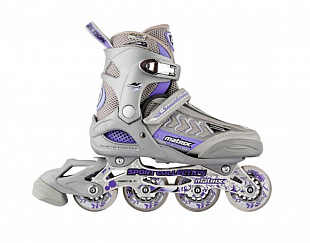 Роликовые коньки Спортивная коллекция Matrix Delux violet