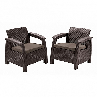 Комплект мебели Corfu Duo Set brown