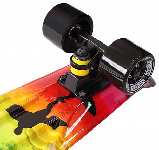 Penny board (пенни борд) Y-Scoo Fishskateboard Print 22 401G-O Offshore
