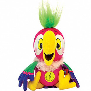 Мягкая игрушка Souzmultfilm Попугай Кеша ПКЕ0\М