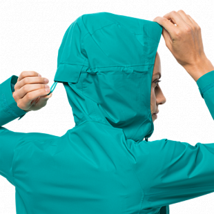 Куртка женская Jack Wolfskin Scenic Trail Jacket W aquamarine