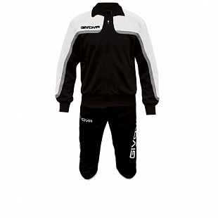 Спортивный костюм Givova Tuta Terra Pinocchietto TT009 black/white