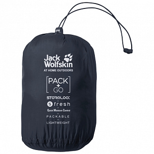 Ветрозащитная летняя куртка мужская Jack Wolfskin Jwp Breather M night blue