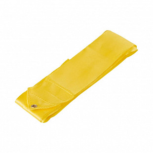 Лента для художественной гимнастики Amely 4 м с палочкой 46 см AGR-301 yellow