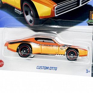 Машинка Hot Wheels Базовой коллекции Custom Otto (5785 HTB49) mainline 2024