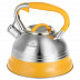 Чайник со свистком Bohmann 3л BH-9921 silver/orange