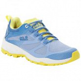 Кроссовки женские Jack Wolfskin Fast Striker Low W light blue / lemon