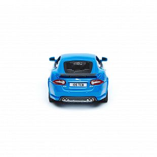 Машинка Bburago 1:24 Jaguar XKR-S (18-21063) blue