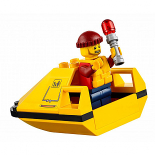 Игровой набор LEGO Сити спасательный самолет береговой охраны 60164