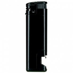 Пьезозажигалка с открывалкой 10523 Black