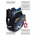 Рюкзак школьный GRIZZLY RAz-187-1 /1 black/blue
