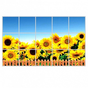 Экран защитный кухонный Bradex Подсолнухи TK 0211