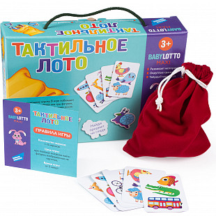 Игра детская настольная Dream Makers Тактильное лото 2016H