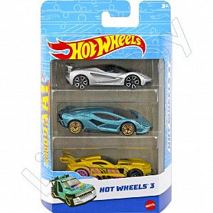 Набор машинок Hot Wheels 3 шт. (K5904 №124)