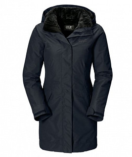 Пальто женское Jack Wolfskin 5th Avenue black