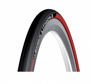 Велопокрышка Michelin Lithion 2 (700x23C) red 3463151