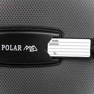 Чемодан средний Polar 24" Р8536 black