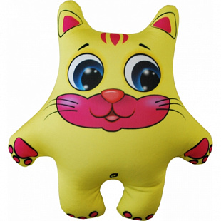Мягкая игрушка Мнушки Кот желтый Аи02жив26