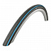 Велопокрышка Schwalbe Lugano (700x25C) 25-622 11101052 black/blue Велопокрышка Schwalbe Lugano (700x25C) 25-622 11101052 black/blue