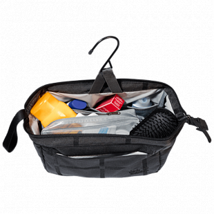 Несессер Jack Wolfskin Space Talent Washbag Y.D. black big check 8006251-8014
