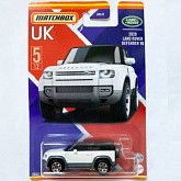 Машинка Matchbox UK 2020 Land Rover Defender 90 5/12 (GWL22 HFH60)