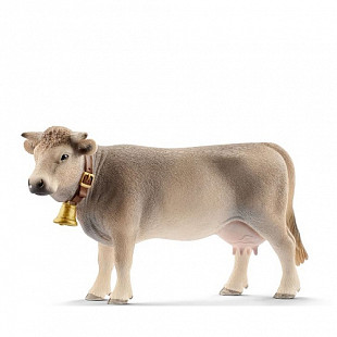 Фигурка животного Schleich Бурая швицкая корова 13874