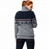 Джемпер женский Jack Wolfskin Northwind Jacket Women grey heather