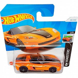 Машинка Hot Wheels Базовой коллекции Corvette C6 (5785 HTC14) mainline 2024