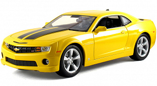 Масштабная модель автомобиля Maisto 1:18 Шевроле Камаро RS 2010 (31173) yellow