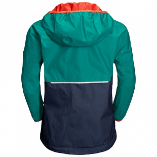 Куртка детская Jack Wolfskin Rainy Days Kids green ocean